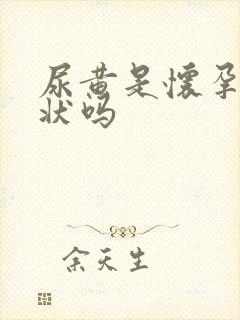 尿黄是怀孕的症状吗