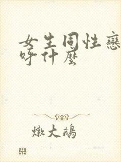 女生同性恋又称呼什么