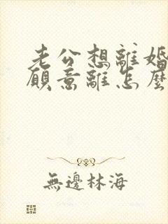 老公想离婚我不愿意离怎么样对付