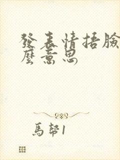 发表情捂脸是什么意思