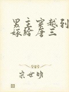 男主穿越到斗罗嫁给唐三