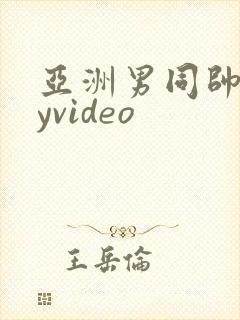 亚洲男同帅gayvideo