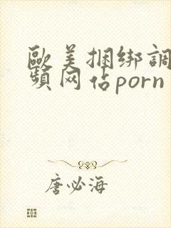 欧美捆绑调教视频网站porn