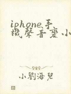 iphone手机声音变小了什么原因