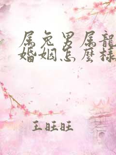 属兔男属龙女的婚姻怎么样