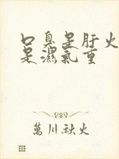 口臭是肝火旺还是湿气重