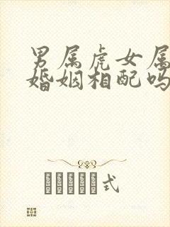 男属虎女属虎的婚姻相配吗