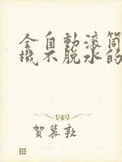 全自动滚筒洗衣机不脱水的原因