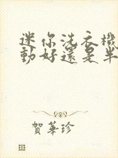 迷你洗衣机全自动好还是半自动好