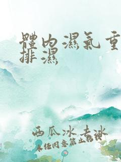 体内湿气重如何排湿