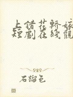 上错花轿嫁王爷短剧在线观看