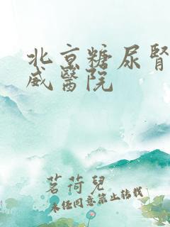 北京糖尿肾病权威医院