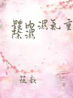 体内湿气重快速除湿