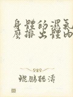 身体的湿气重怎么排出体内