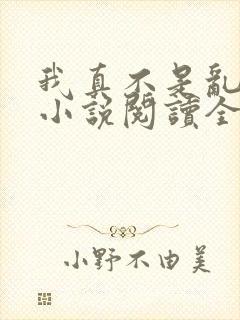 我真不是乱选的小说阅读全部