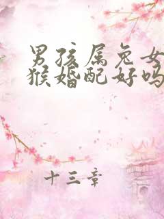 男孩属兔女孩属猴婚配好吗