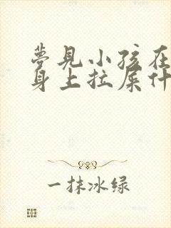 梦见小孩在自己身上拉屎什么意思