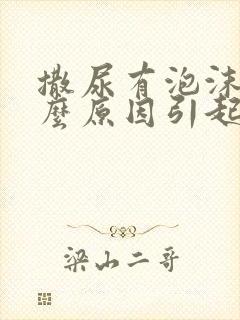 撒尿有泡沫是什么原因引起的