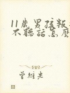 11岁男孩叛逆不听话怎么办