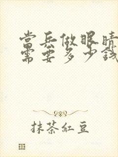 当兵做眼睛手术需要多少钱