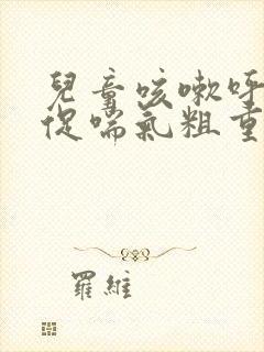 儿童咳嗽呼吸急促喘气粗重有鸣音