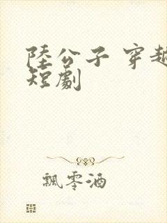 陆公子 穿越 短剧