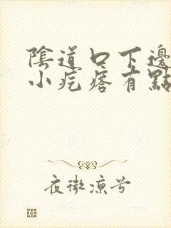 阴道口下边有个小疙瘩有点痒