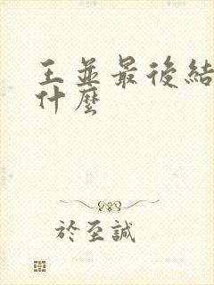 王并最后结局是什么