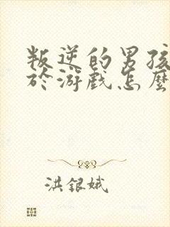 叛逆的男孩沉迷于游戏怎么办