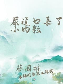 尿道口长了一些小肉粒