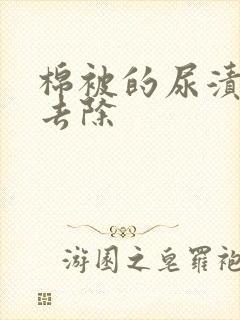 棉被的尿渍怎么去除