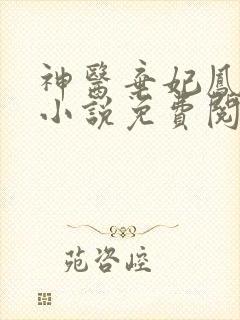 神医弃妃凤轻尘小说免费阅读