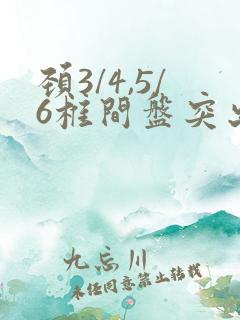 颈3/4,5/6椎间盘突出