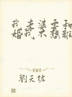 我老婆要和我离婚我不想离婚