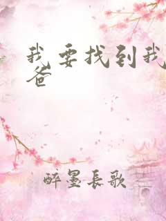 我要找到我的爸爸