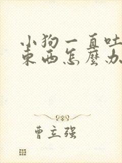 小狗一直吐不吃东西怎么办