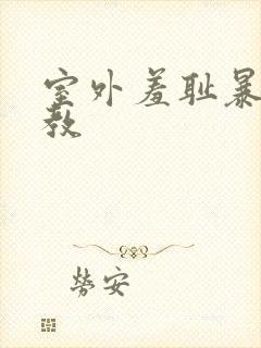 室外羞耻暴露调教