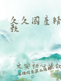 久久国产精品调教