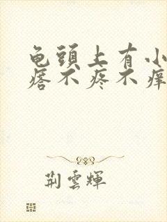 龟头上有小红疙瘩不疼不痒是怎么回事