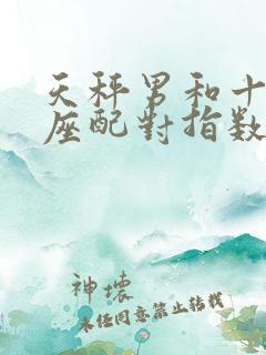 天秤男和十二星座配对指数