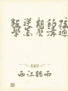 叛逆期的孩子厌学怎么沟通