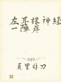 左耳根神经一阵一阵疼