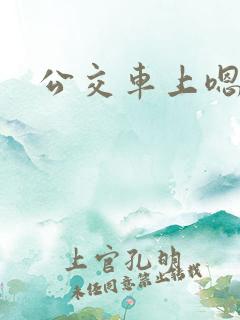 公交车上嗯嗯嗯