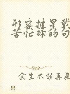 形容披星戴月辛苦忙碌的句子