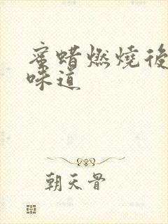 蜜蜡燃烧后什么味道