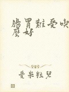 肠胃难受吃点什么好