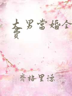 大男当婚全集免费