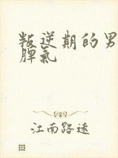 叛逆期的男孩子脾气