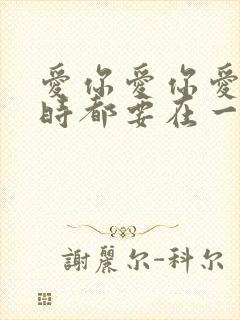 爱你爱你爱你随时都要在一起歌词