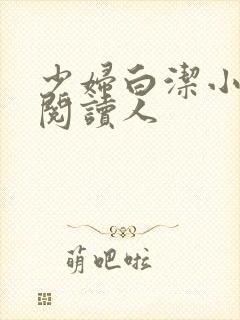 少妇白洁小说全阅读人